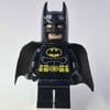 Batman, Black Suit, Black Cape and Cowl, Yellow Batman Logo (56630 Cape) (3626b Head), 55704 Cowl