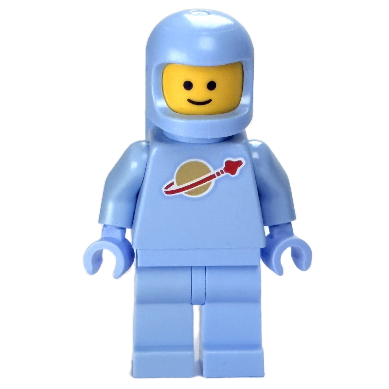LEGO Classic Spaceman, Bright Light Blue with Airtanks (fig-017907)