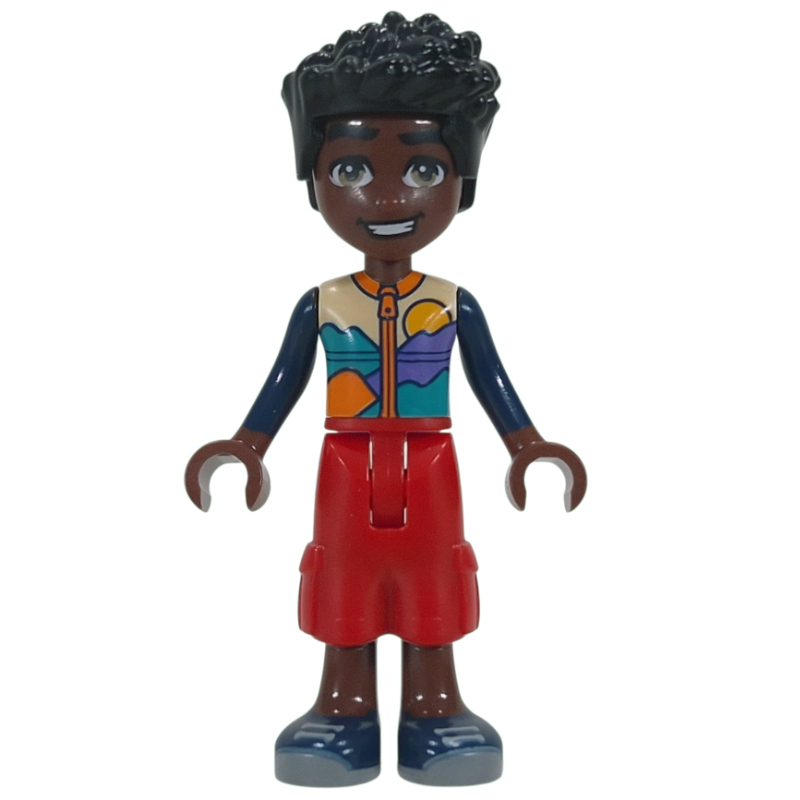 LEGO Zac, Bright Light Yellow Jacket, Red Pants (fig-017966)