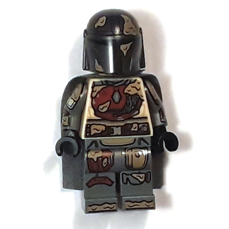 LEGO The Mandalorian / Din Djarin - Tan Armor, Dirty (fig-018035)