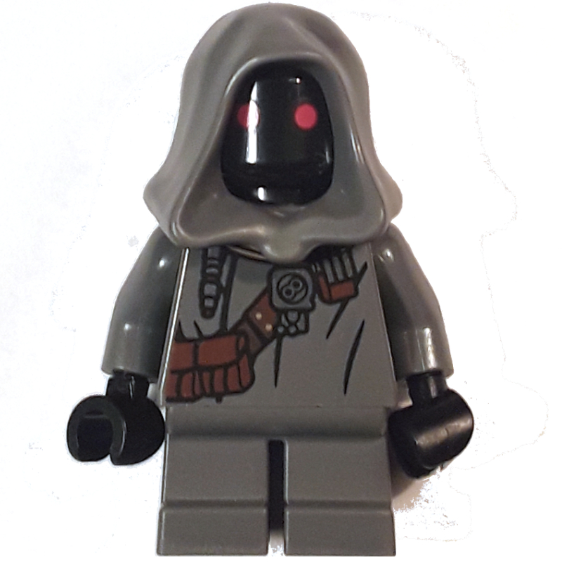 LEGO Jawa, Red Eyes, Strap over Left Shoulder (fig-018037)