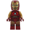 Iron Man, Pearl Gold Arms, Round Arc Reactor, Helmet and Visor